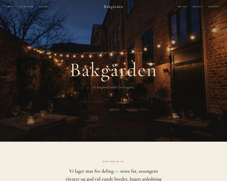 Bakgården